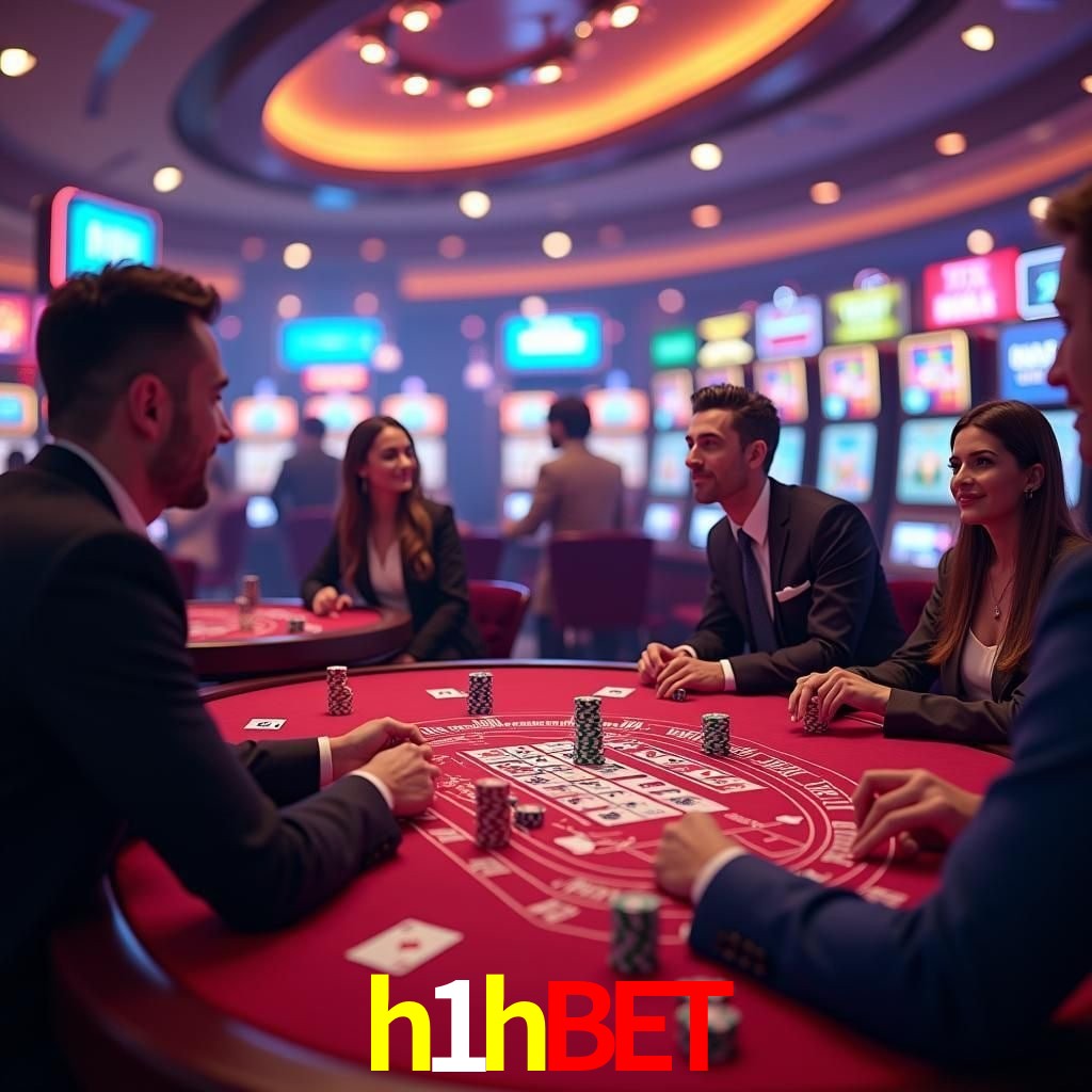 A Experiência Imersiva dos Cassinos Ao Vivo no h1hbet